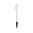 Ручка шариковая Тенерифе, белый/зеленый