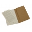 Записная книжка Moleskine Cahier (в клетку, 3 шт.), Pocket (9х14см), бежевый