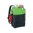 Рюкзак Popin Top Color для ноутбука 15,6, черный/зеленый
