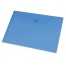 Папка-конверт A4 с кнопкой 0.18 мм, синий