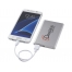 Портативное зарядное устройство Pep 4000 mAh, серебристый
