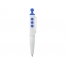 Ручка шариковая Clic Pen, белый/ярко-синий