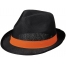 Лента для шляпы Trilby, оранжевый