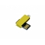 Флешка с мини чипом, минимальный размер, цветной  корпус, 64 Гб, желтый