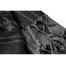 Подарочный набор: несессер, шарф, черный/серый
