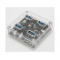 USB-концентратор Orico MH4U-U3 (прозрачный)