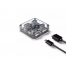 USB-концентратор Orico MH4U-U3 (прозрачный)