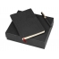 Подарочный набор Bruno Visconti Marseille: ежедневник недатирован А5, ручка шариковая, черный