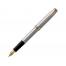 Ручка перьевая Parker Sonnet Core Stainless Steel GT, серебристый/золотистый