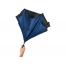 Прямой зонтик Yoon 23 с инверсной раскраской, темно-синий