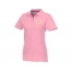 Женское поло Helios с коротким рукавом, light pink