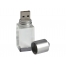 USB-флешка на 16 ГБ,micro USB  серебро