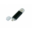 USB-флешка на 64 ГБ.c дополнительным разъемом Micro USB, черный