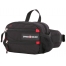 Сумка на пояс SWISSGEAR, полиэстер M2, 23х10х15 см, черный