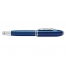 Перьевая ручка Cross Peerless Translucent Quartz Blue Engraved Lacquer, синий