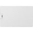 Флеш-карта USB 2.0 64 Gb в виде металлической карты Card Metal, серебристый
