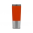 Кружка с термоизоляцией Пиренеи, красный/серебристый