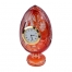 Часы настольные Яйцо пасхальное с гербом России