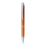 MARIETA PLASTIC.  Шариковая ручка с зажимом из металла, Оранжевый