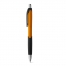 CARIBE. Шариковая ручка из ABS с противоскользящим покрытием, Оранжевый