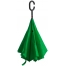 Зонт-трость наоборот, зеленый