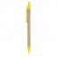 REMI. Шариковая ручка из крафт-бумаги, Желтый