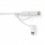NOETHER. USB-кабель 3 в 1, Белый