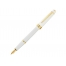 Перьевая ручка Cross Bailey Light Polished White Resin and Gold Tone, перо F