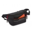Сумка на пояс SWISSGEAR, черная, полиэстер с плетением рип-стоп, 38 x 5 x 15 см