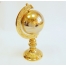 Сувенир настольный Глобус золотой