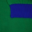Шарф Snappy, зеленый с синим
