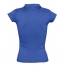 Рубашка поло женская без пуговиц Pretty 220, ярко-синяя (royal)