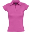 Рубашка поло женская без пуговиц Pretty 220, ярко-розовая