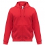 Толстовка мужская Hooded Full Zip красная