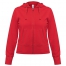 Толстовка женская Hooded Full Zip красная