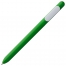 Ручка шариковая Swiper, зеленая с белым