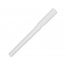 Ручка пластиковая шариковая трехгранная Nook с подставкой для телефона в колпачке/белый