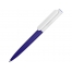 Ручка пластиковая шариковая Umbo BiColor, синий/белый