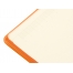 Блокнот Notepeno 130x205 мм с тонированными линованными страницами, оранжевый