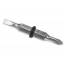 Ручка шариковая металлическая Tool, серый. Встроенный уровень, мини отвертка, стилус
