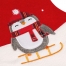 Носок для подарков Noel, с пингвинами