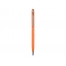 Ручка-стилус металлическая шариковая Jucy, оранжевый