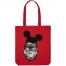 Холщовая сумка Monkey Mouse, красная