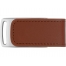 Флеш-карта USB 2.0 16 Gb с магнитным замком Vigo, светло-коричневый/серебристый