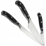 Набор из 3 кухонных ножей Victorinox Forged Chefs, черный